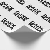 Dark Maga Grappig Halloween Trump Elon 2024 Cadeaupapier (Hoek)