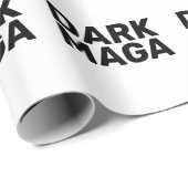 Dark Maga Grappig Halloween Trump Elon 2024 Cadeaupapier (Rol Hoek)