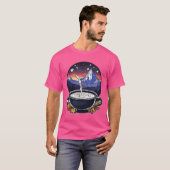 Dark Magic Cauldron Sticker T-Shirt Design (Voorkant volledig)