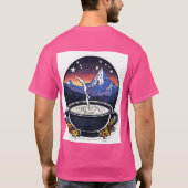 Dark Magic Cauldron Sticker T-Shirt Design (Achterkant)