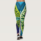 Dark Magician Anime Leggings – Yu-Gi-Oh! Athletic (Achterkant)