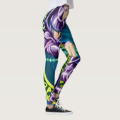 Dark Magician Anime Leggings – Yu-Gi-Oh! Athletic (Rechts)