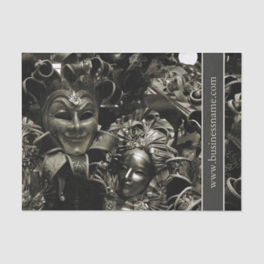 Dark Masquerade Tissuepapier (Voorkant)