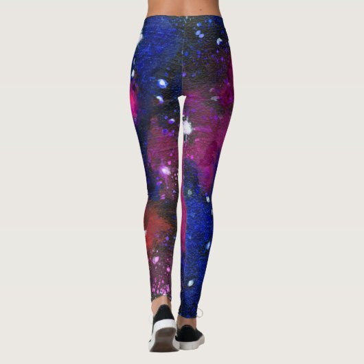 Dark Matter Galaxy leggings voor vrouwen (Achterkant)