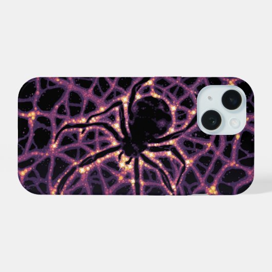 Dark Matter Poster. iPhone 15 Case (Achterkant horizontaal)