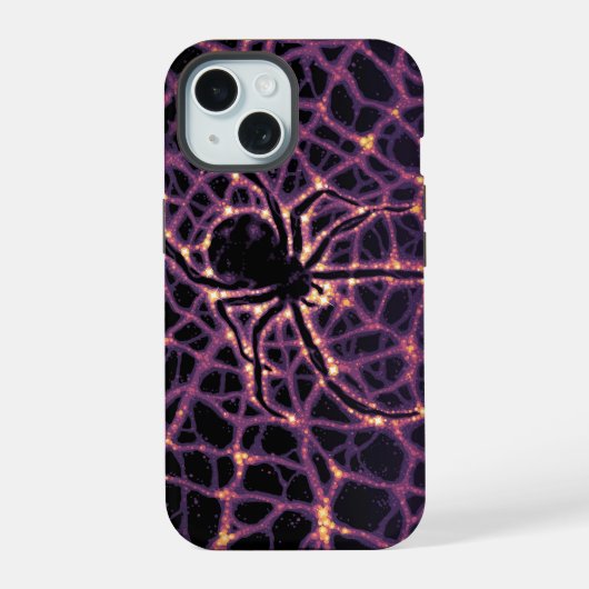 Dark Matter Poster. iPhone 15 Case (Achterkant)