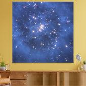 Dark Matter Ring in een Galaxy Cluster Canvas Afdruk (Insitu (Woonkamer))
