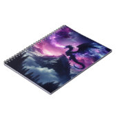 Dark, Medieval Ethereal Dragon  Notitieboek (Linkerzijde)