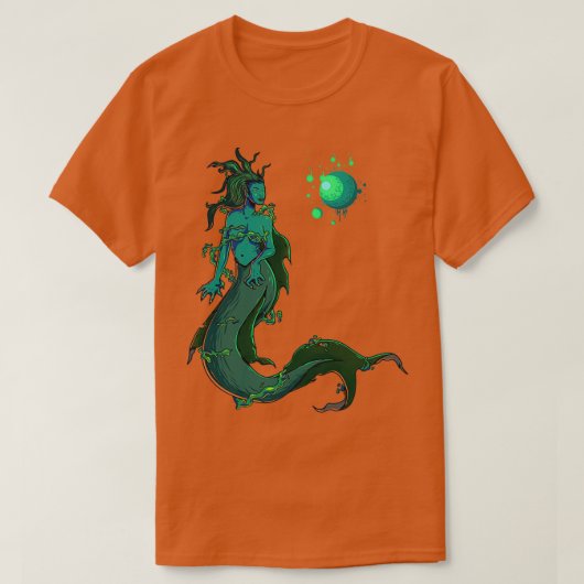 Dark Mermaid 1 T-shirt (Design voorkant)