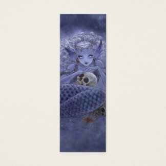 Dark Mermaid Bladwijzer Mini Visitekaartjes