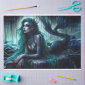 Dark Mermaid Tissue Paper Tissuepapier (Craft)