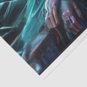 Dark Mermaid Tissue Paper Tissuepapier (Detail)