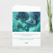 Dark Mermaid Wenskaart - Secret Kisses Kaart (Achterkant)