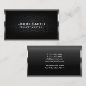 Dark Metal Cells Screenwriter Visitekaartje (Voorkant / Achterkant)