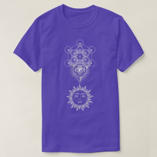 Dark Metatron Third Eye 1 T-shirt (Design voorkant)