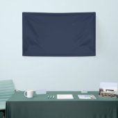 Dark Midnight Blue Banner (Beurs)
