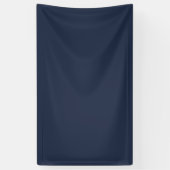 Dark Midnight Blue Banner (Verticaal)