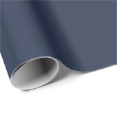 Dark Midnight Blue Wrapping Paper Roll Cadeaupapier (Rol Hoek)