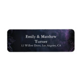 Dark Midnight Gothic Elegance Etiket (Voorkant)