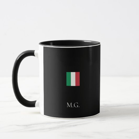 Dark Mode Matte Black Ceramic Mug Custom Mok (Links)