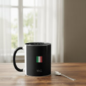 Dark Mode Matte Black Ceramic Mug Custom Mok