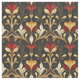 Dark & Moody Art Nouveau Stof
