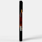 Dark Moody Black Herfst Bloemen Case-Mate iPhone Case (Achterkant / Rechts)