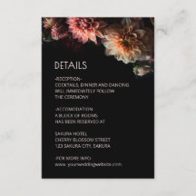 Dark Moody Chrysanthemum Flowers