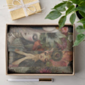 Dark Moody Fantasy Garden Collage Decoupage Tissuepapier (Geschenk)
