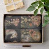 Dark Moody Fantasy Garden Girls Decoupage Tissuepapier (Geschenk)