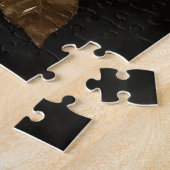 Dark Moody Floral Bouquet Legpuzzel (Zijkant)