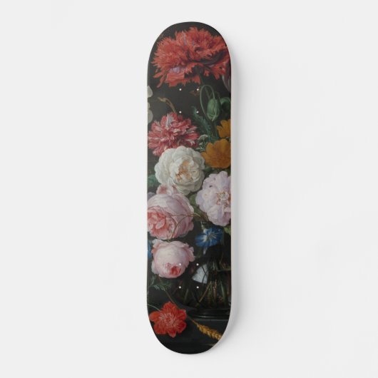Dark Moody Floral Persoonlijk Skateboard (Voorkant)