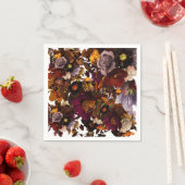 Dark Moody Flower Servet (Insitu)