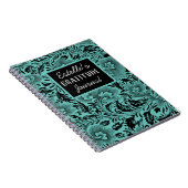 Dark Moody Foliage Dankbaarheidsjournaal Notitieboek (Rechterzijde)