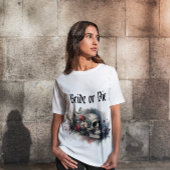 Dark Moody Gothic Bruid of Die Vrijgezellenfeest T-shirt