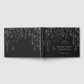 Dark Moody Gothic Wedding Gastboek Gastenboek (Volledig)