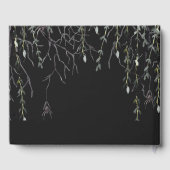 Dark Moody Gothic Wedding Gastboek Gastenboek (Achterkant)