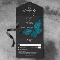 Dark Moody Minimal Blauwgroen Moth Geen Diner w /