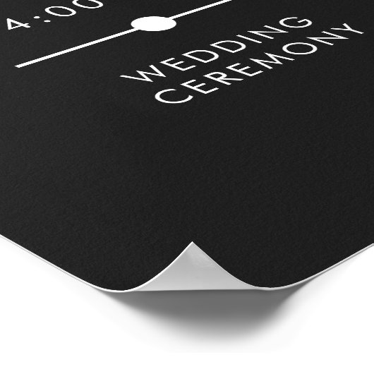 Dark Moody Minimal Blauwgroen Moth Orde van Evenem Poster (Hoek)