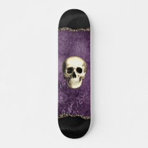 Dark Moody Paarse Gothic Glam met huid Persoonlijk Skateboard