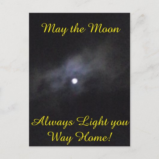 Dark Moon Briefkaart (Voorkant)