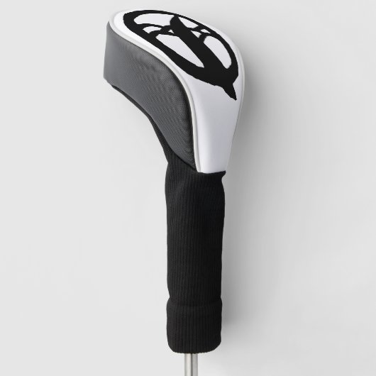 Dark Moon Driver Head Hoesje Golfheadcover (Schuin)