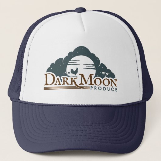 Dark Moon Produce Trucker Hat Pet (Voorkant)