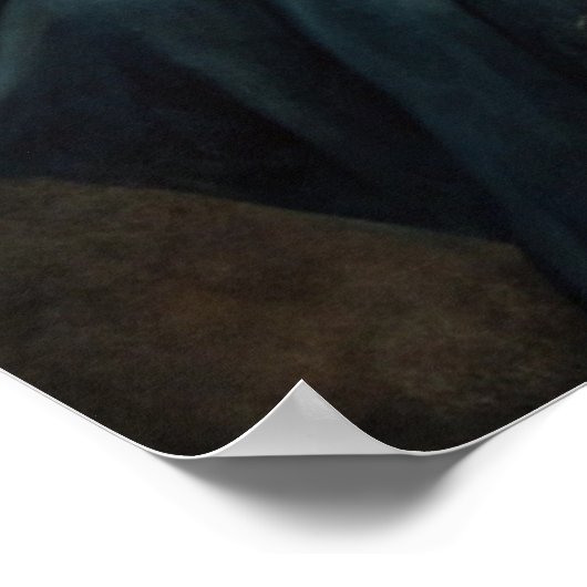 Dark Moon Witch – Crystal Vision Muurkunst Poster (Hoek)