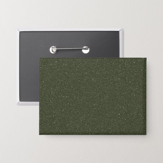 Dark Moss Speckled Rectangle Button –  (Voorkant / Achterkant)