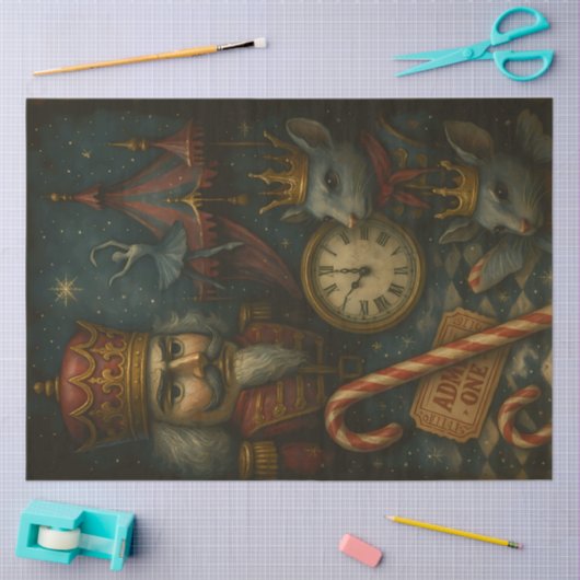 Dark Nutcracker Ballet | Gothic Christmas Fantasy  Tissuepapier (Craft)