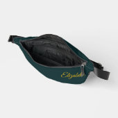 Dark Oerwoud Green Classic Solid Plain Heuptasje (Open)