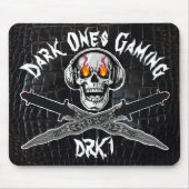 Dark Ones Gaming Mousepad Muismat (Voorkant)