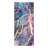 dark opal design price list rack-kaart reclamekaart (Achterkant)