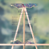 Dark Opal Design prijslijst Acryl Bord (Neutraal)